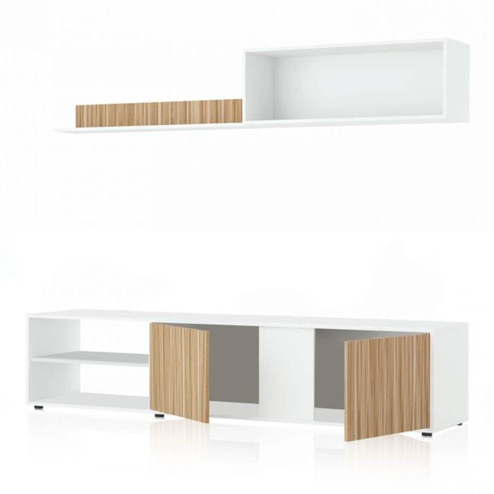 Salón Alix Blanco Artik (Blanco Mate) - Natur