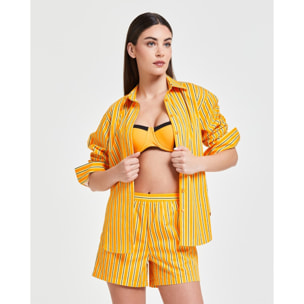 Pompea x Silvian Heach camicia over