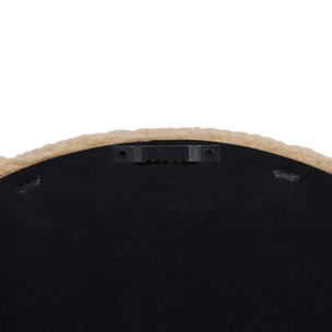 Miroir mural Beary marron 33,5x33,5cm