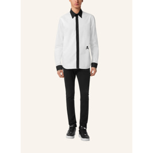 PHILIPP PLEIN Shirt Sugar Daddy Cut LS SKULL