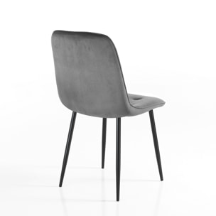 TOMASUCCI set 4 sedie TINA GREY