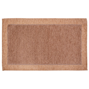 TAPPETO ARREDO DIS.ROMA ROSA ANTICO 65X300 CM CON ANTISCIVOLO