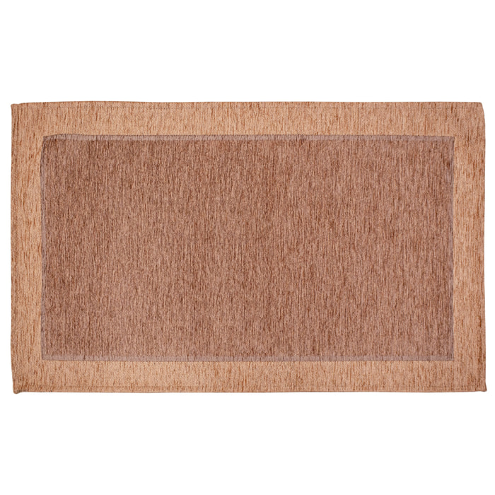 TAPPETO ARREDO DIS.ROMA ROSA ANTICO 65X300 CM CON ANTISCIVOLO