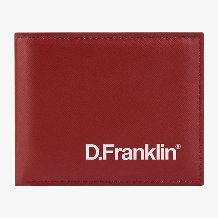 Red Billfold Wallet