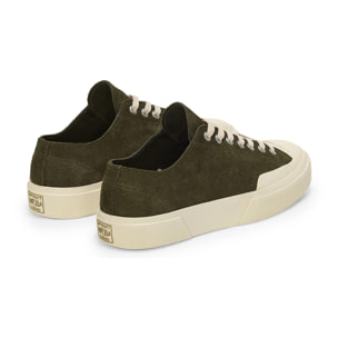 Superga - Sneakers Uomo Donna Verde - 2432 WORKS SUEDE FLESH OUT