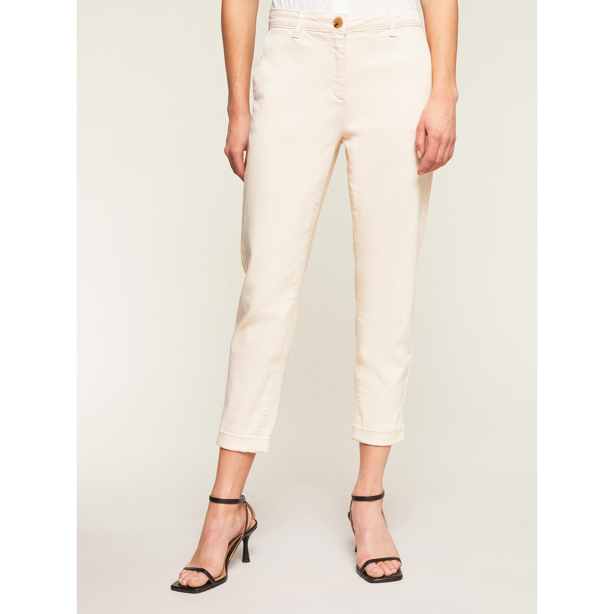 Motivi - Pantalones mom fit - Blanco