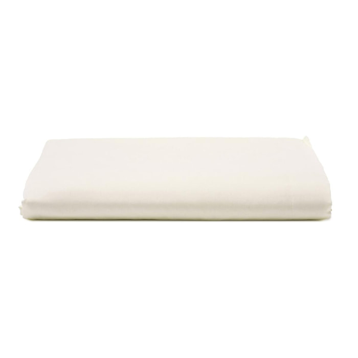 Intrecci Home Lenzuola, Lenzuolo Sopra in Raso di Puro cotone Satin, Made in Italy, Morbidezza Suprema, Elegante e Confortevole, Tinta Unita