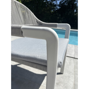 ABELLA - Fauteuil de jardin - Blanc