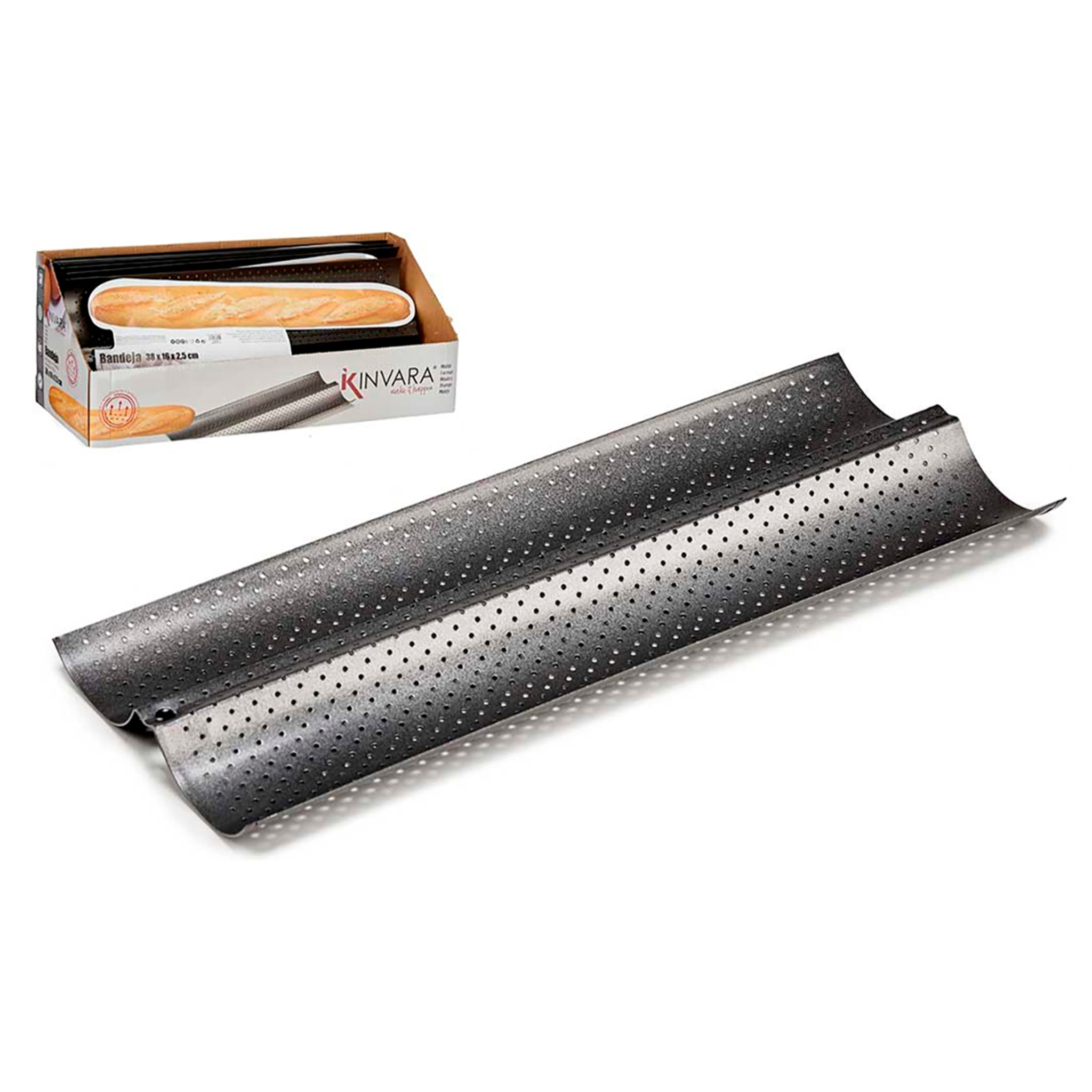 VASSOIO PER PANE IN METALLO 38CM