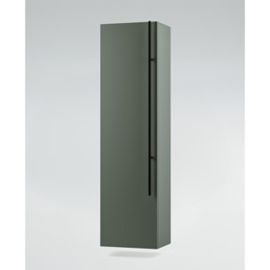 MOBILE DA BAGNO RIFLESSO 140 PORO NOCE VERDE SALVIA - 9 PEZZI