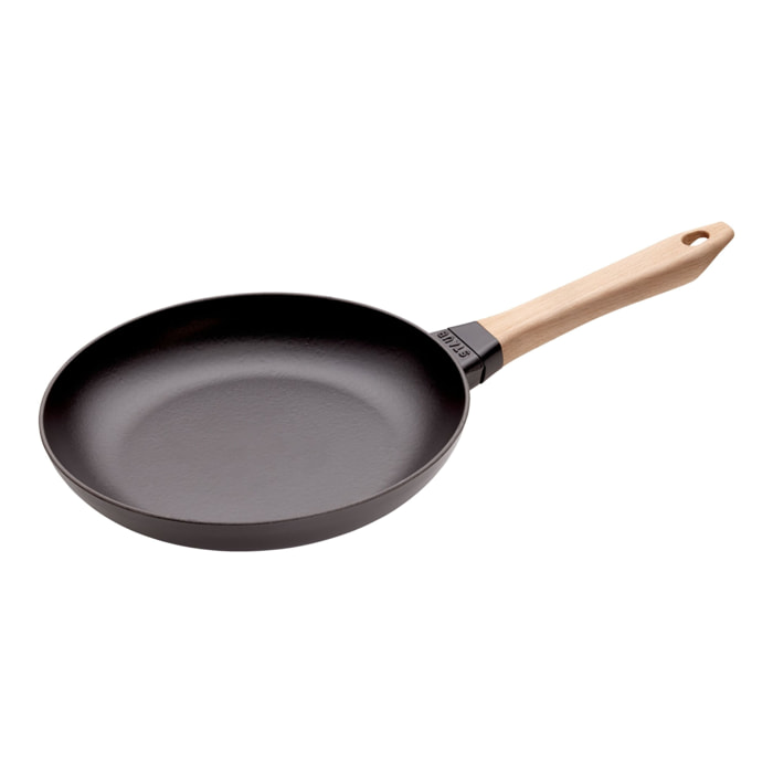 STAUB Poêle en Fonte Staub, Ø 24 cm, Noir Mat