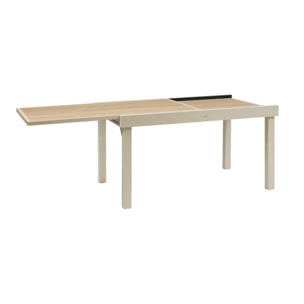 Table de jardin 10 places Piazza extensible argile