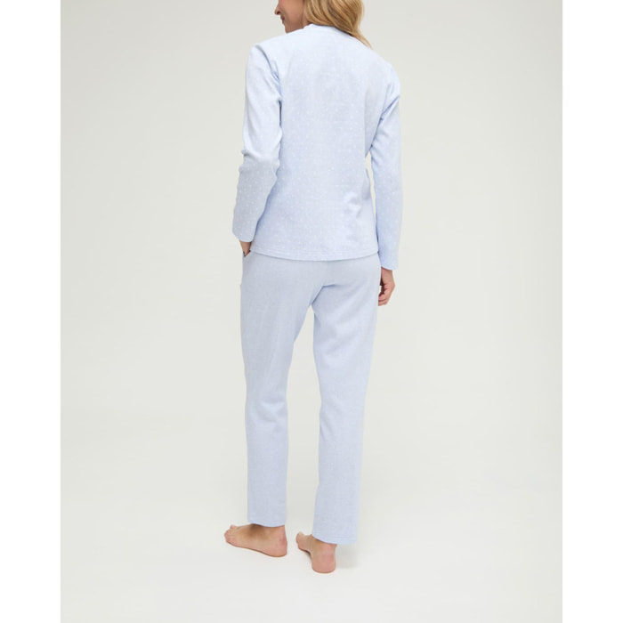 Pijama mujer vigore con corazones