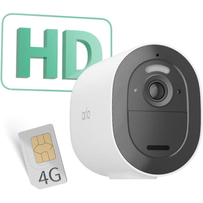 Caméra de surveillance ARLO extérieure Go 2 3G/4G SIM