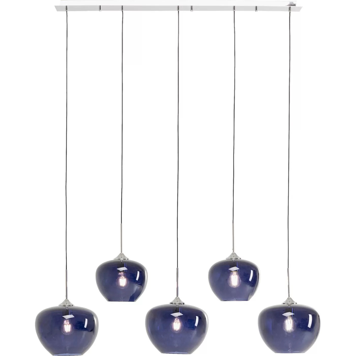 Suspension Sphere 5 bleue Kare Design