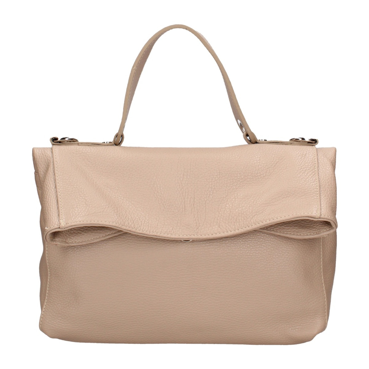 Borsa a spalla da donna - Modello False - Vera pelle - 34.0 x 21.0 x 12.0 cm