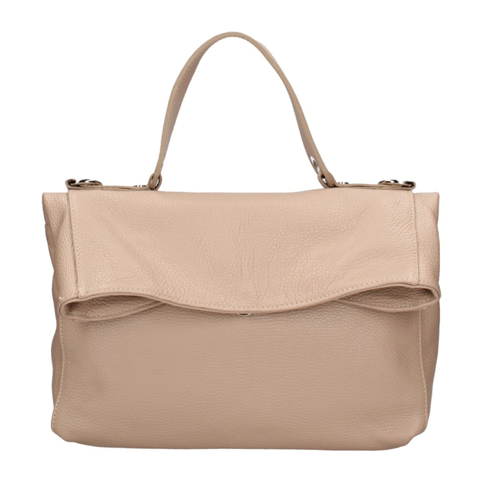 Borsa a spalla da donna - Modello False - Vera pelle - 34.0 x 21.0 x 12.0 cm
