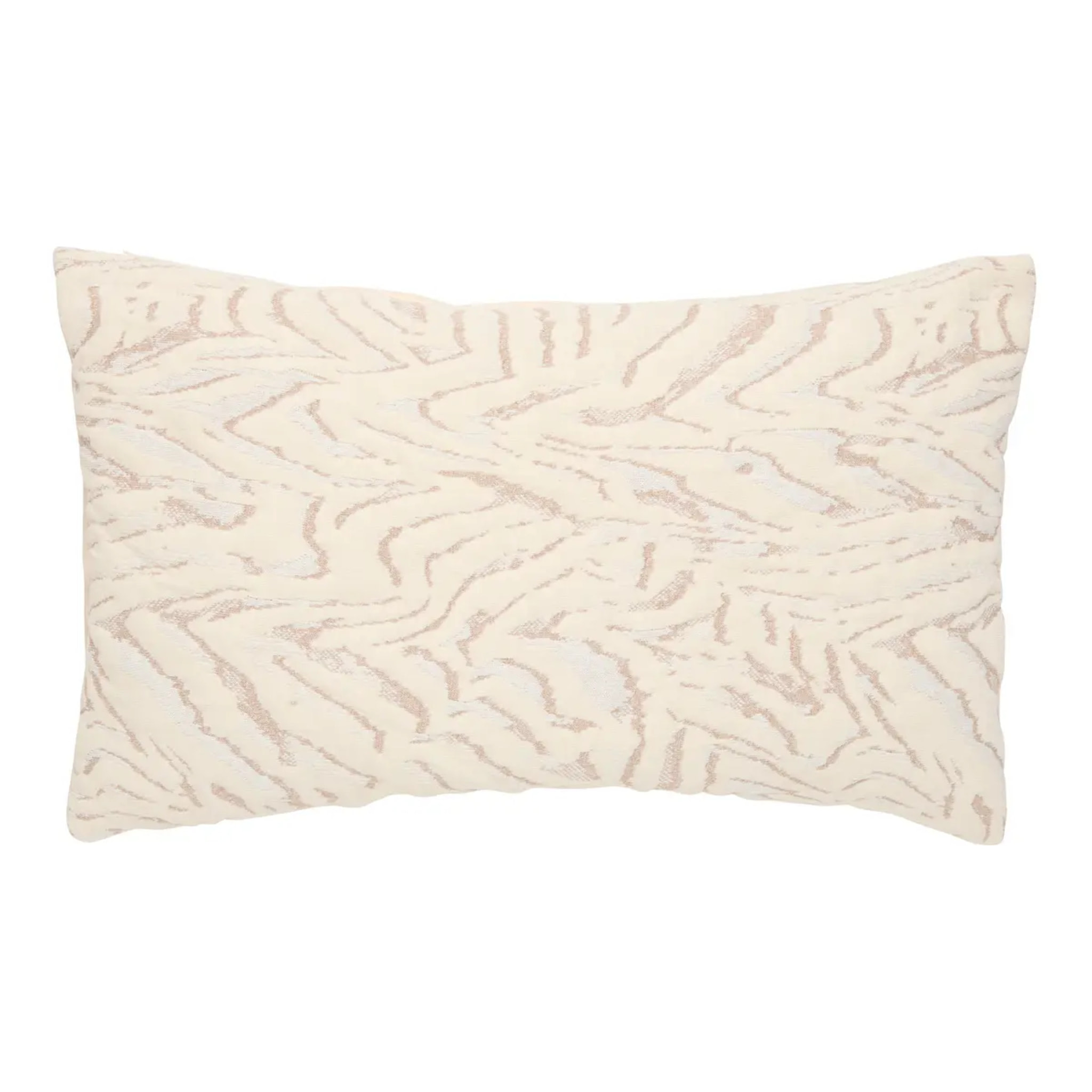 Coussin Betima rectangulaire 38x58cm blanc