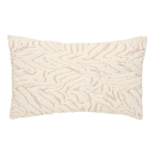 Coussin Betima rectangulaire 38x58cm blanc