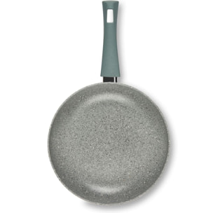 Poêle 28 cm Excelsa – Country Rock, Aluminium Antiadhésif Gris