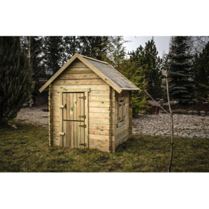 Maisonnette en bois "Sophie" - 120 x 120 x 159 cm