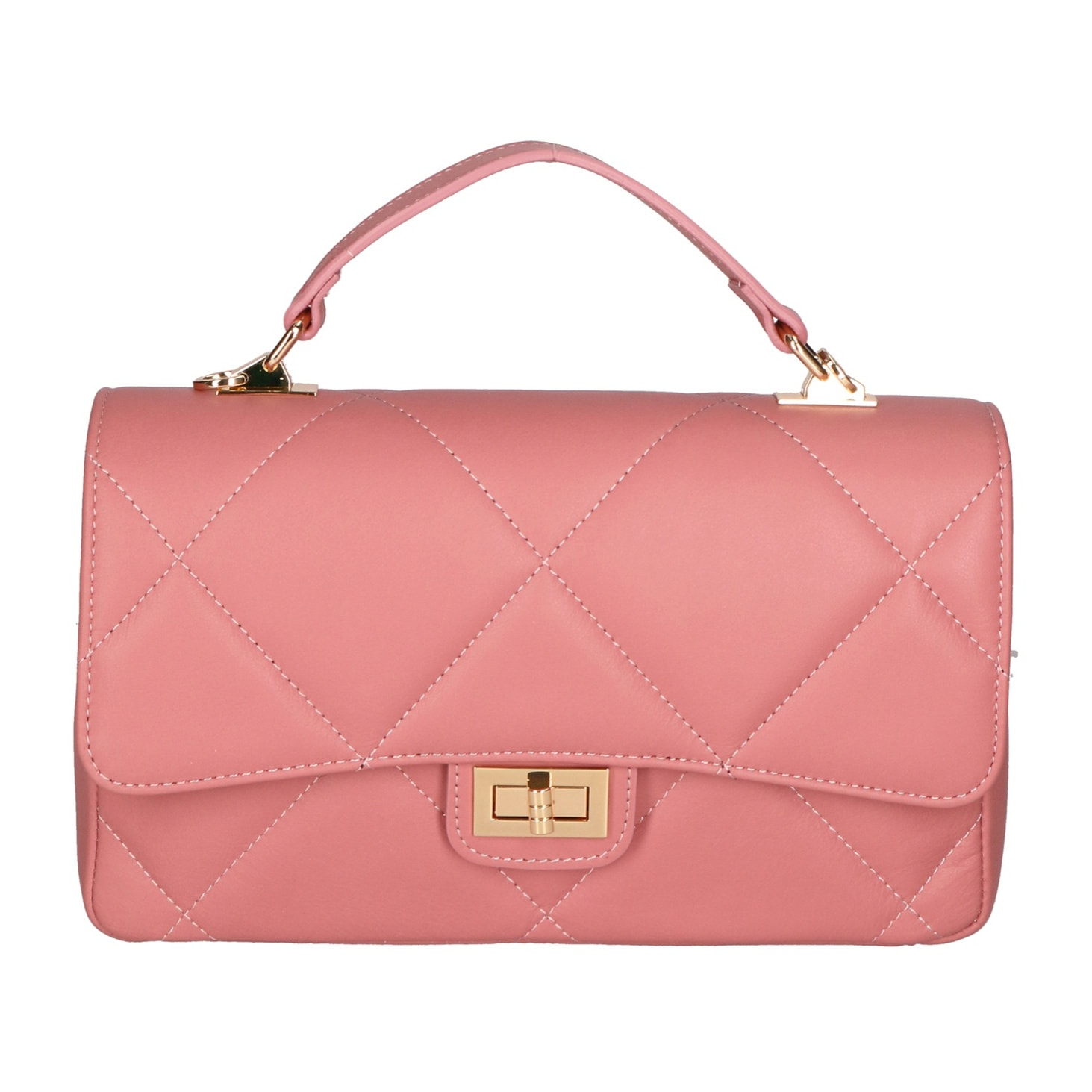 Borsa a spalla da donna - Modello Vita - Vera pelle - 16.0 x 28.0 x 8.0 cm