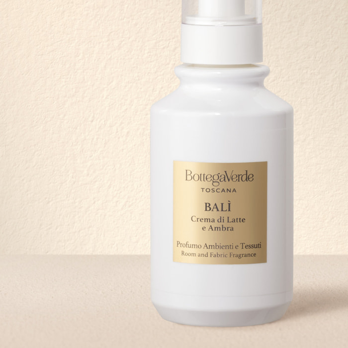 Balì - CREMA DI LATTE E AMBRA - Profumo per ambienti e tessuti