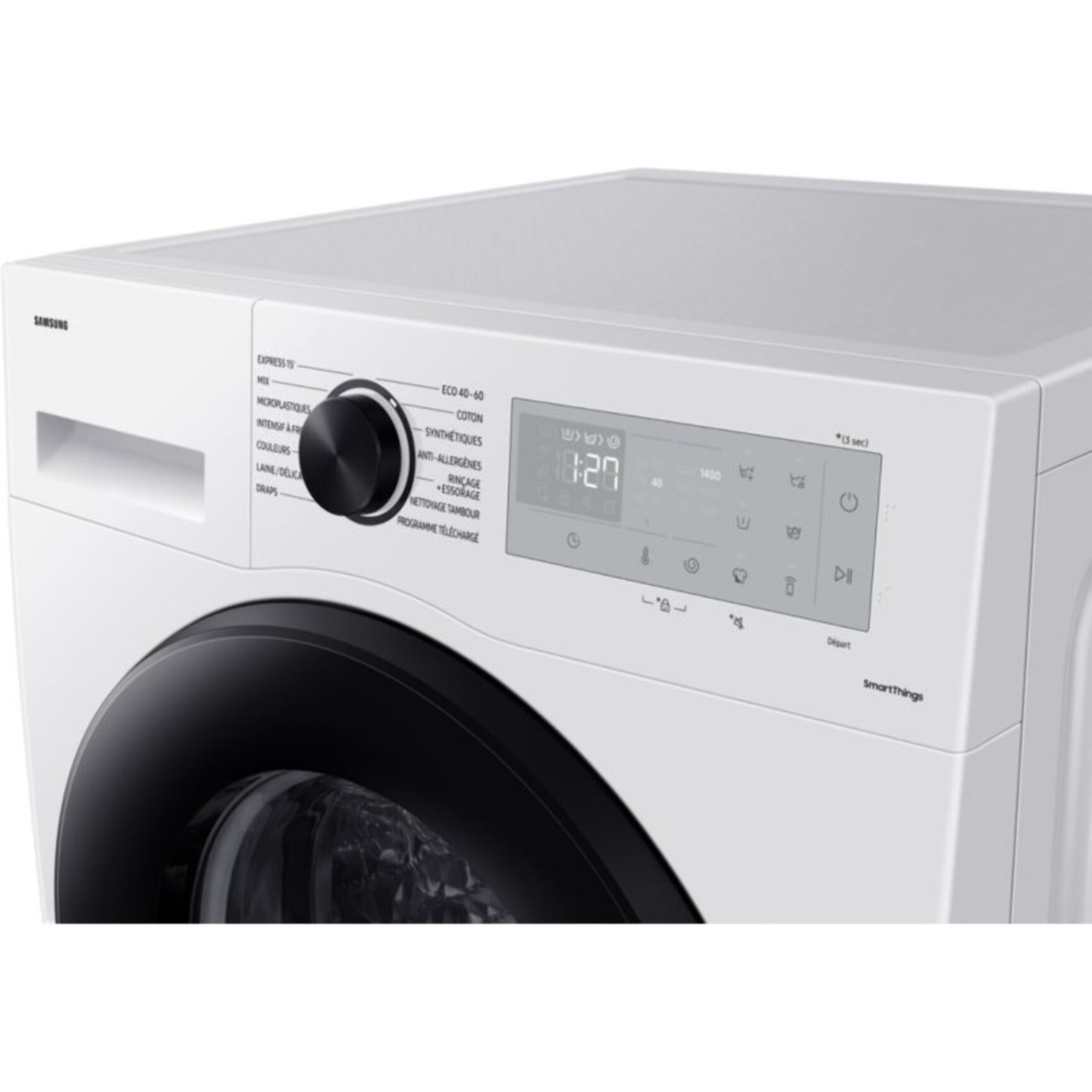 Lave linge hublot SAMSUNG WW80CGC04DAH Bespoke AI