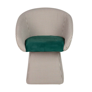 Butaca Velvet Sylph Giratoria 63x65x72 Cm