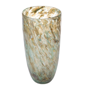 Vaso - Pezzi 1 - Colore Giallo - 17,5x36Hx17,5cm - Bianchi Dino