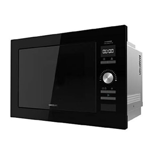 Microonde da incasso con piatto GrandHeat 2590 Built-In Black Cecotec