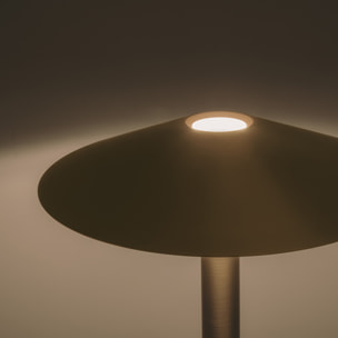 LEDS C4 Pie de salón H LED 27.7 Blanco cálido - 2700K ON-OFF Oro mate 1207lm