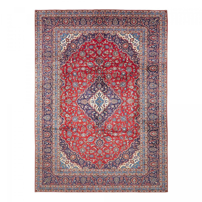 Tapis d'orient au motif oriental, noué à la main, ABIT