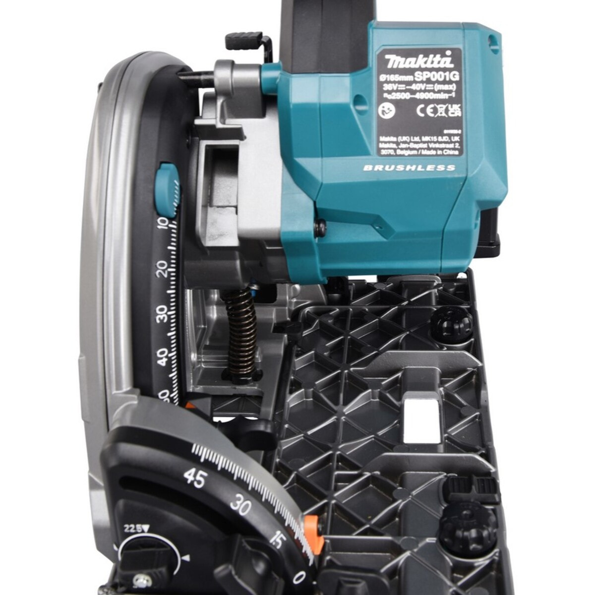 MAKITA Sierra de inmersión 165 mm 40V max Bluetooth sin batería - SP001GZ01