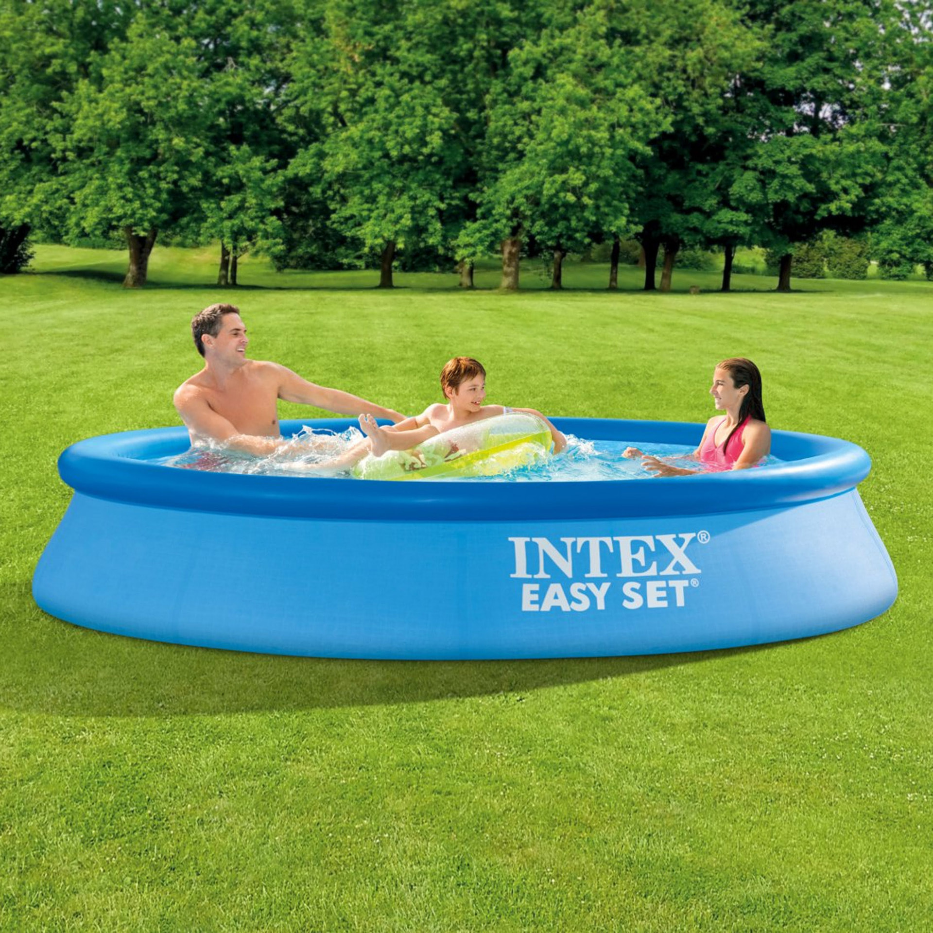 Intex Piscina Easy Set rotonda, 305x61 cm
