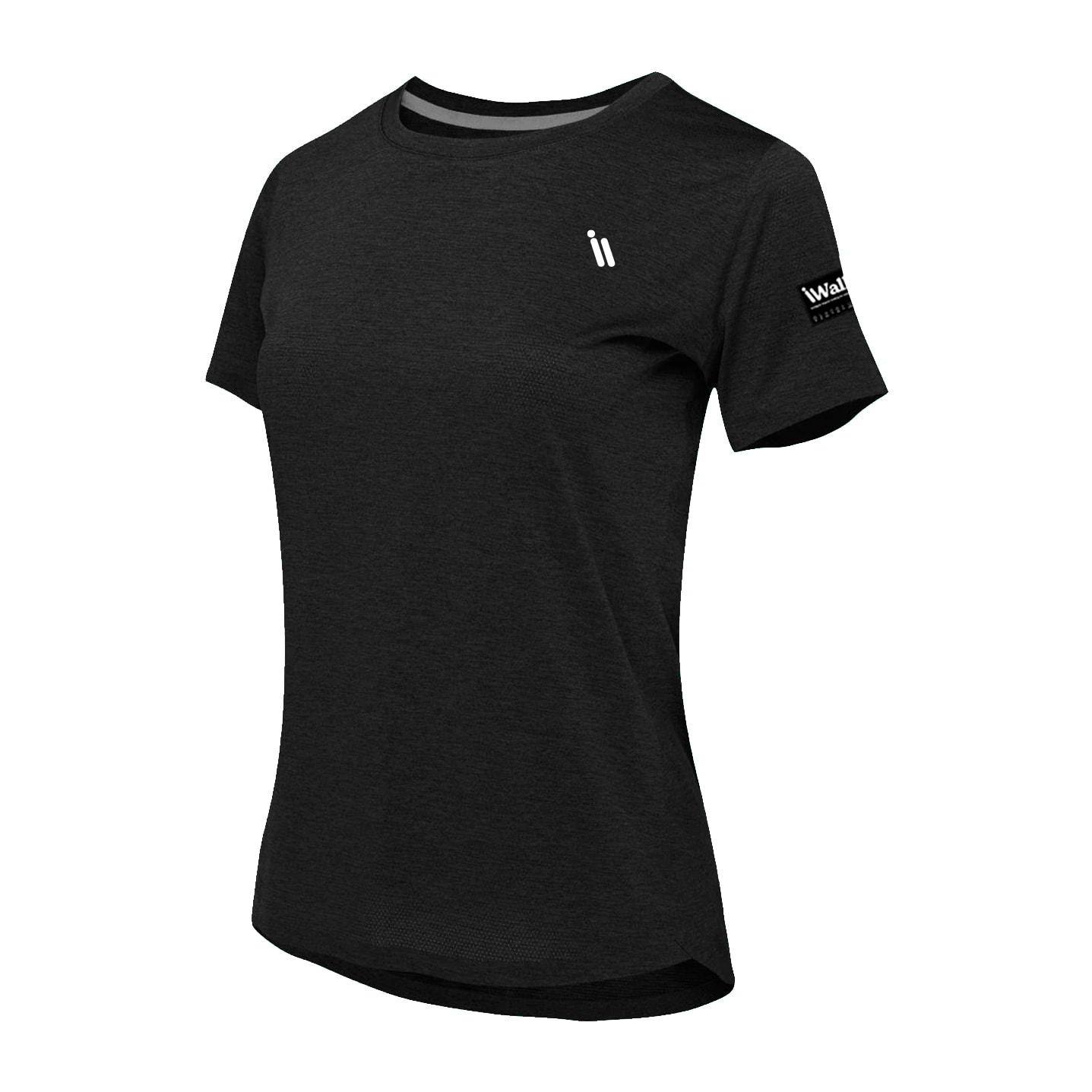 Maglietta da donna iwalk UrbanDry Tee in nero