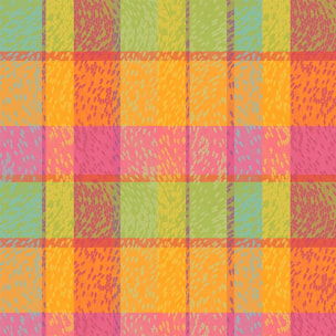 Nappe pur coton 220 g/m² motif jacquard rose vert Mille sources berlingot