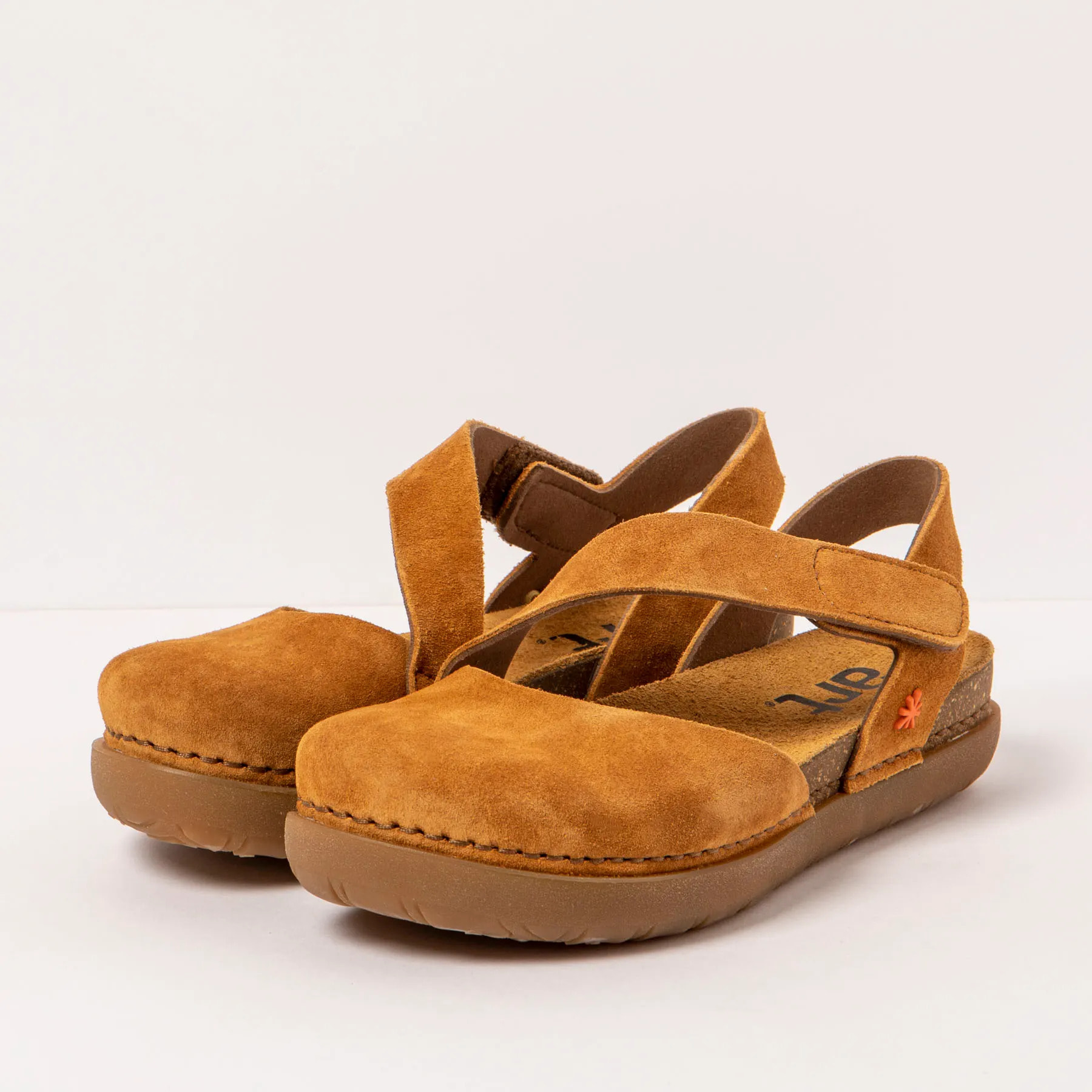 Sandalias 1712S SILK SUEDE TOFFEE/ RHODES color Toffee