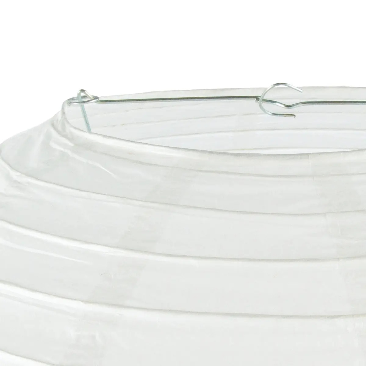 Lanterne boule papier blanc H60cm