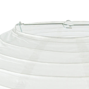 Lanterne boule papier blanc H60cm