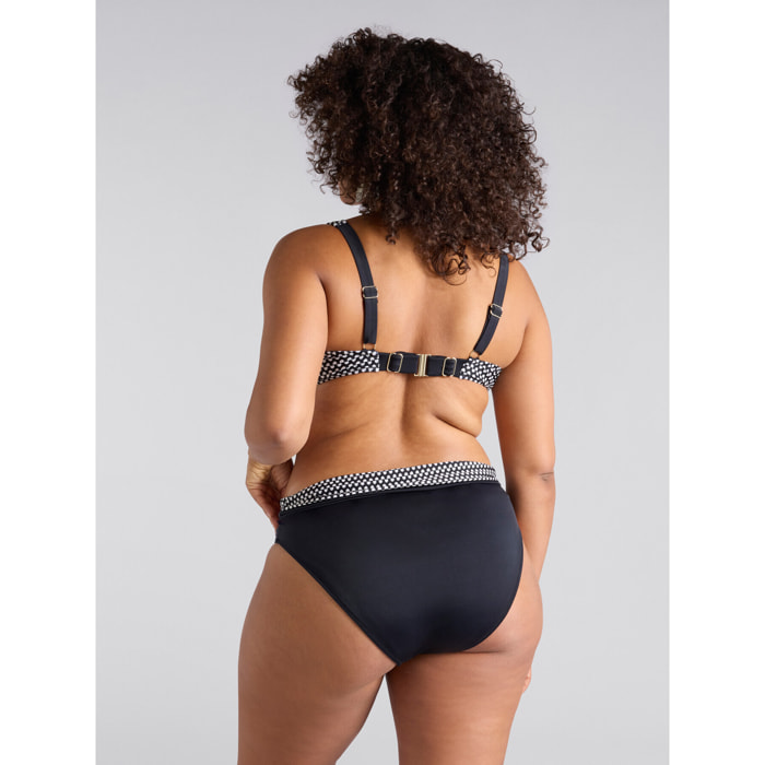 Fiorella Rubino - Bikini stampa tribal - Nero