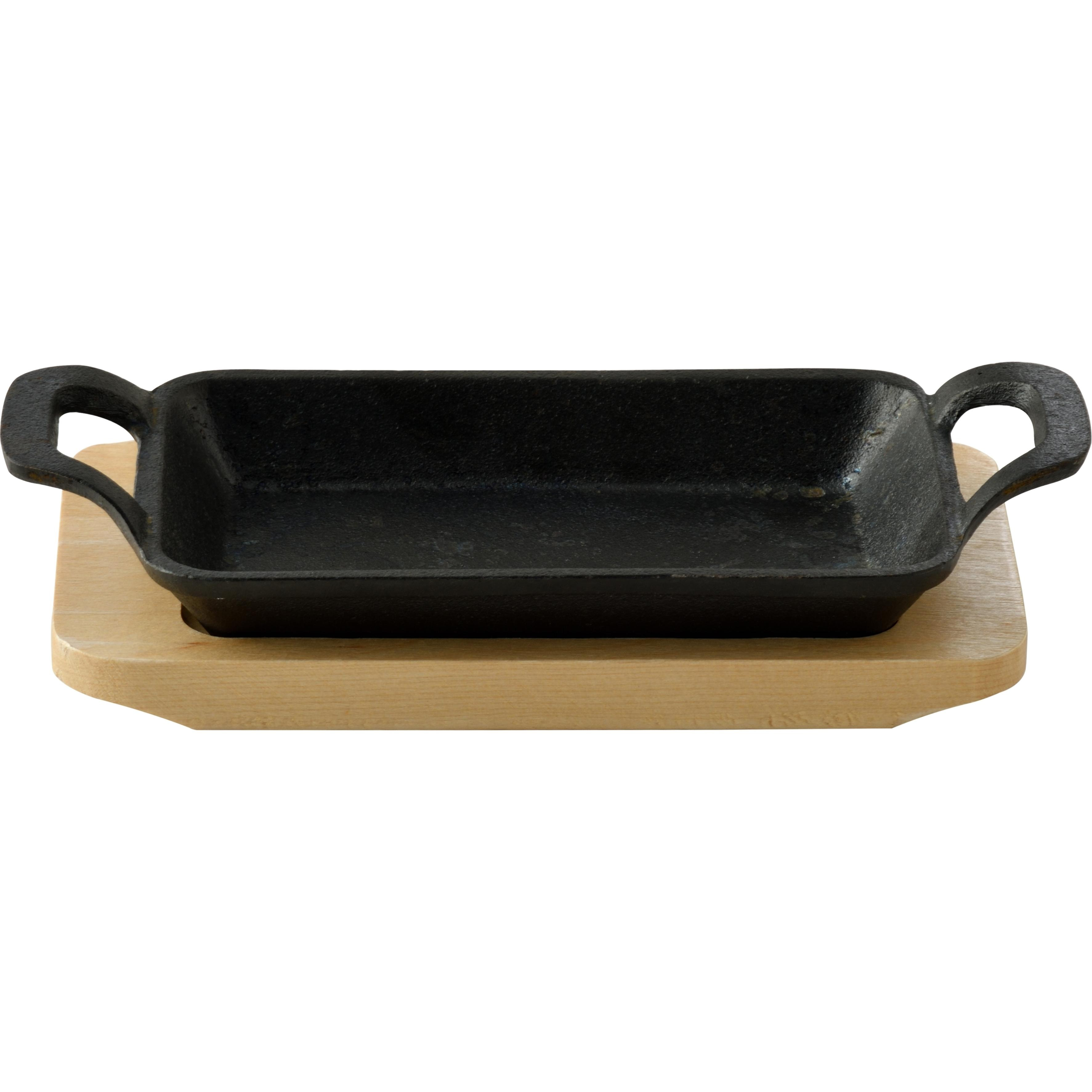 BANDEJA RECTANGULAR HORNO 17X10X2.5CM HIERRO FUNDIDO COOK & SHARE MP