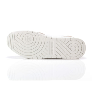 Sneakers Sergio Tacchini Court Classic MP White Tofu Ponciana Red Bianco