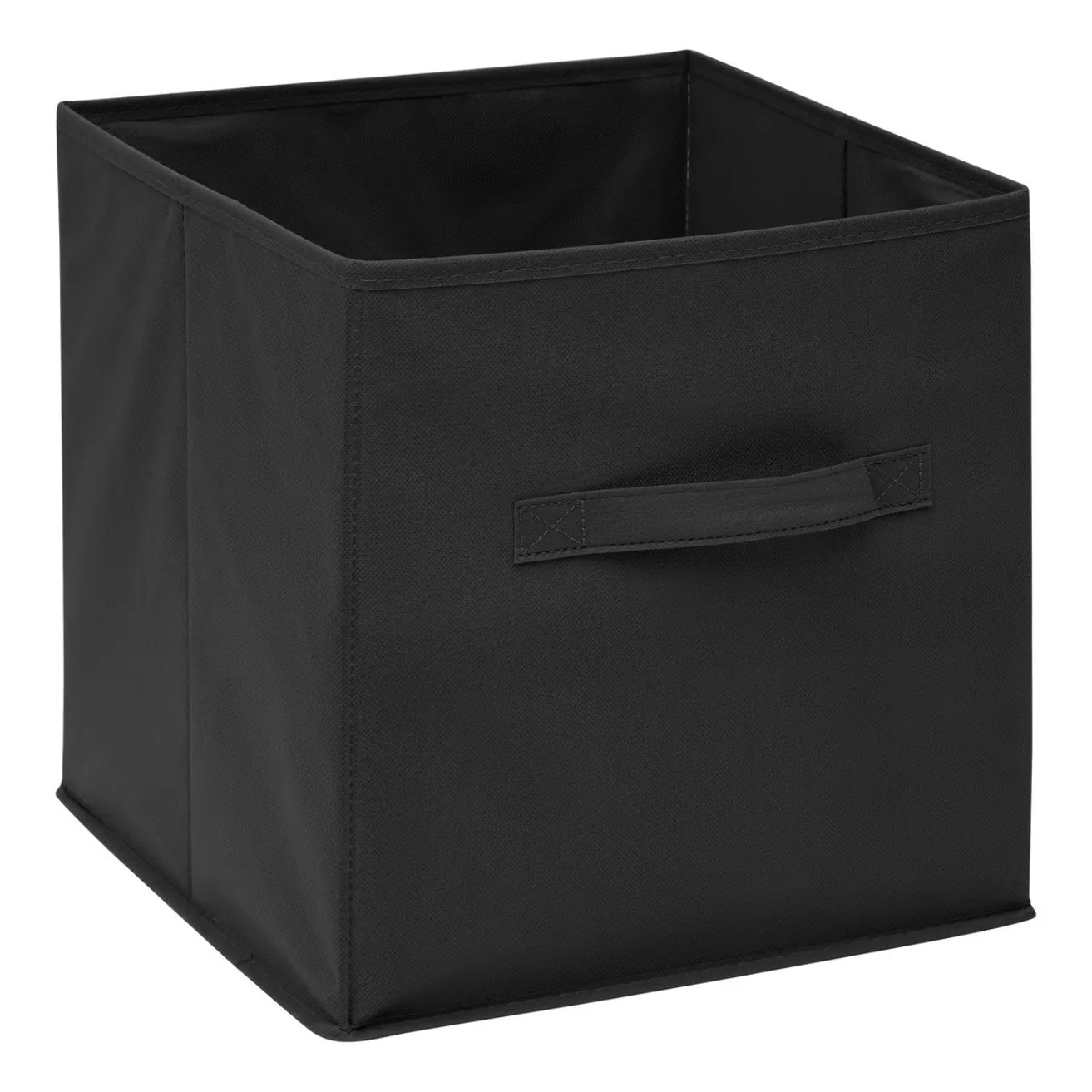Panier tissu 31x31cm "Mix N' Modul" gris anthracite