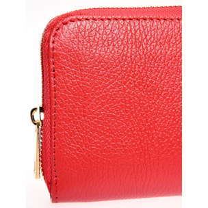 Portafoglio Anna Luchini Rosso