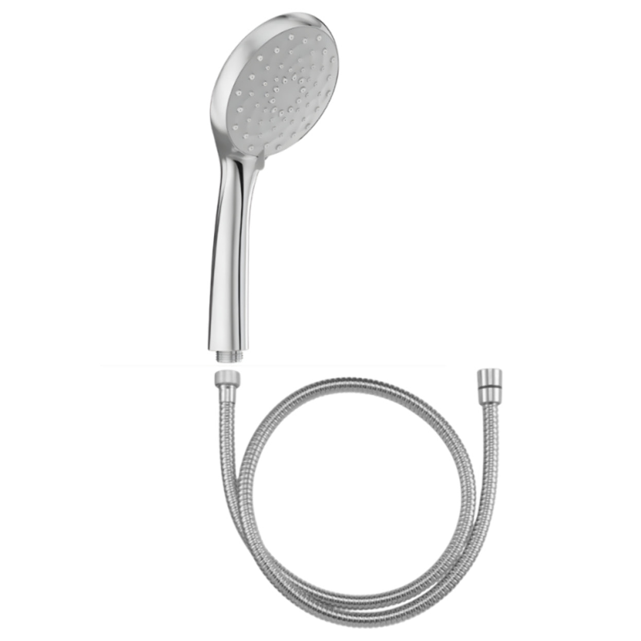 Pommeau de douche 3 jets Awaken organic + flexible anti torsion 175 cm métal chrome