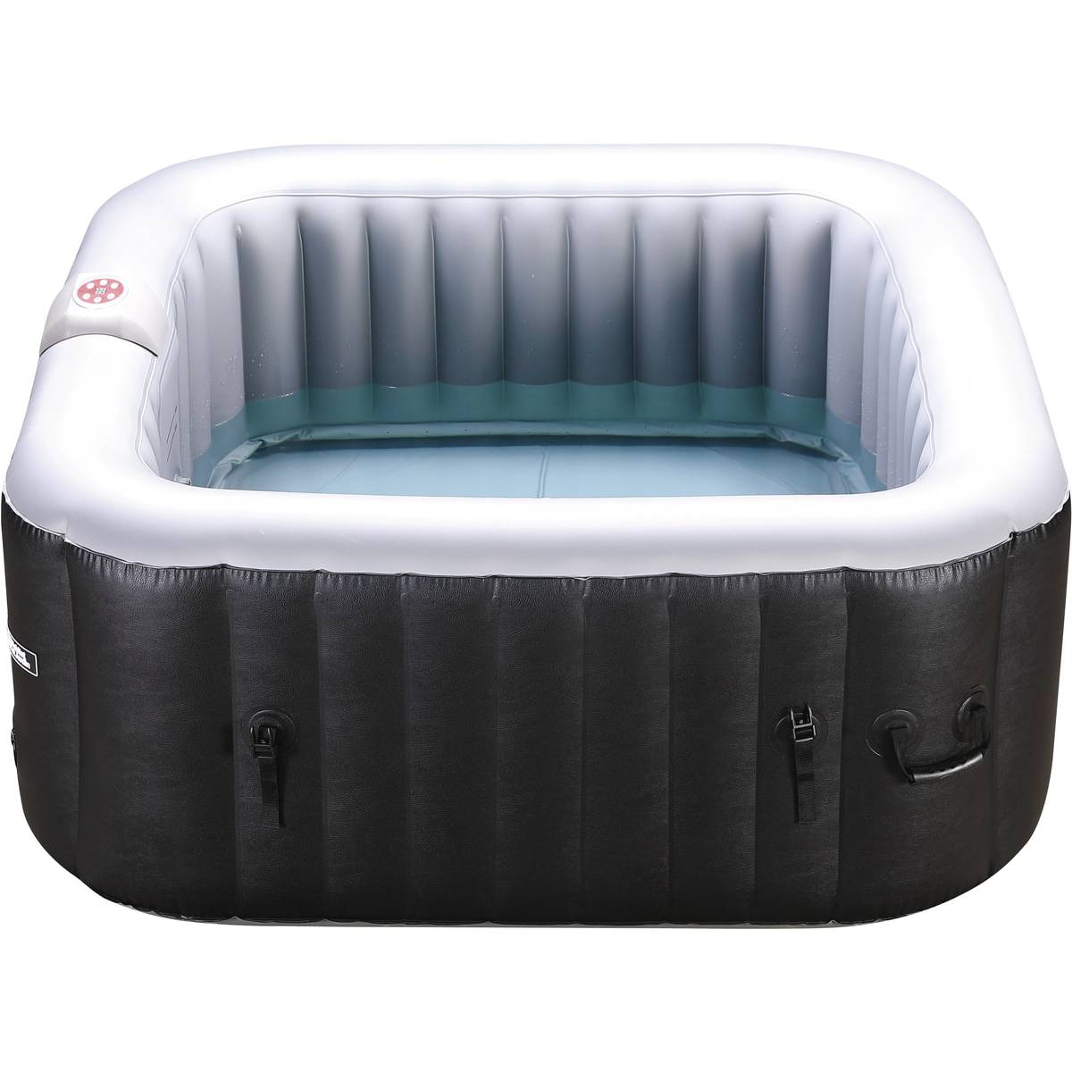 Spa Gonflable NICE en PVC - 4 places - Gris/Noir