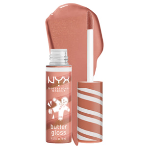 NYX Professional Makeup Butter Gloss Swirl Sugar Cookie Edition Limitée Holidays 2024