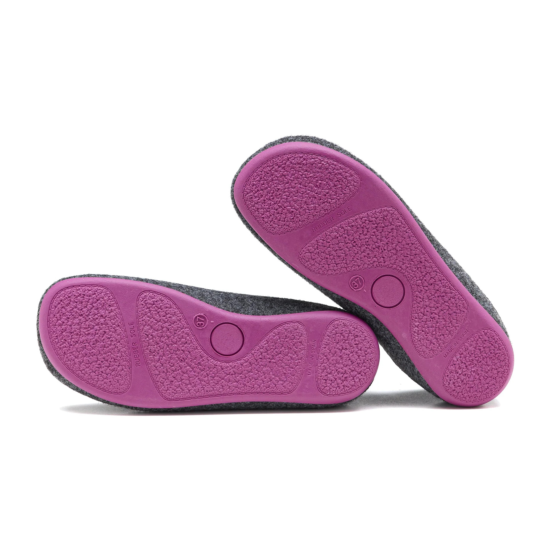 Zapatillas De Casa Lanna Dual Fit Woman Morado & Grafito