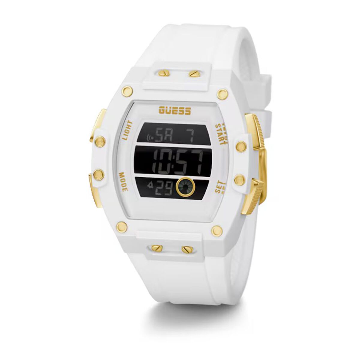 Reloj Guess GW0340G1 Hombre Digital Cuarzo con Correa de Silicona